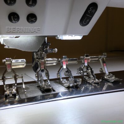 Bernina Feet for Working with Leather and Faux Leather