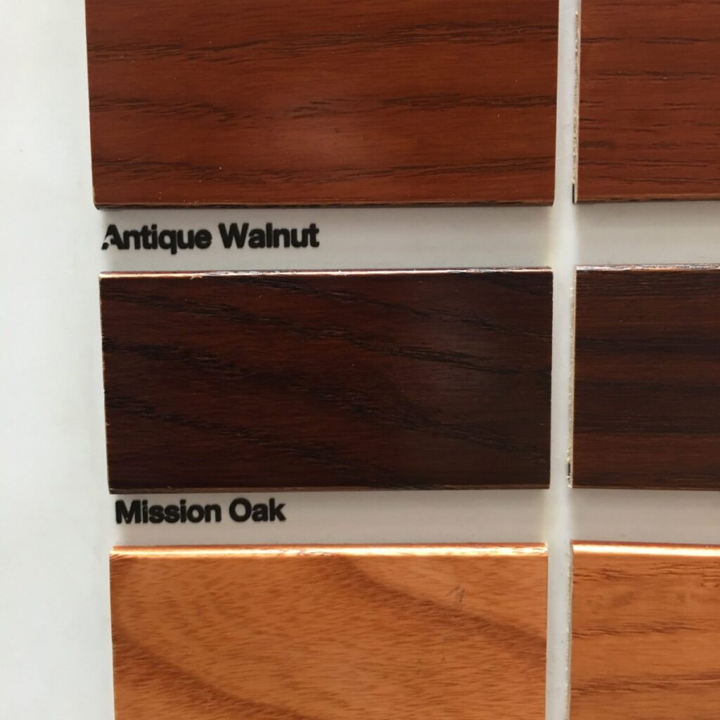 Here are the gel stain options ...  (Singer 128 Bentwood Case Restoration)